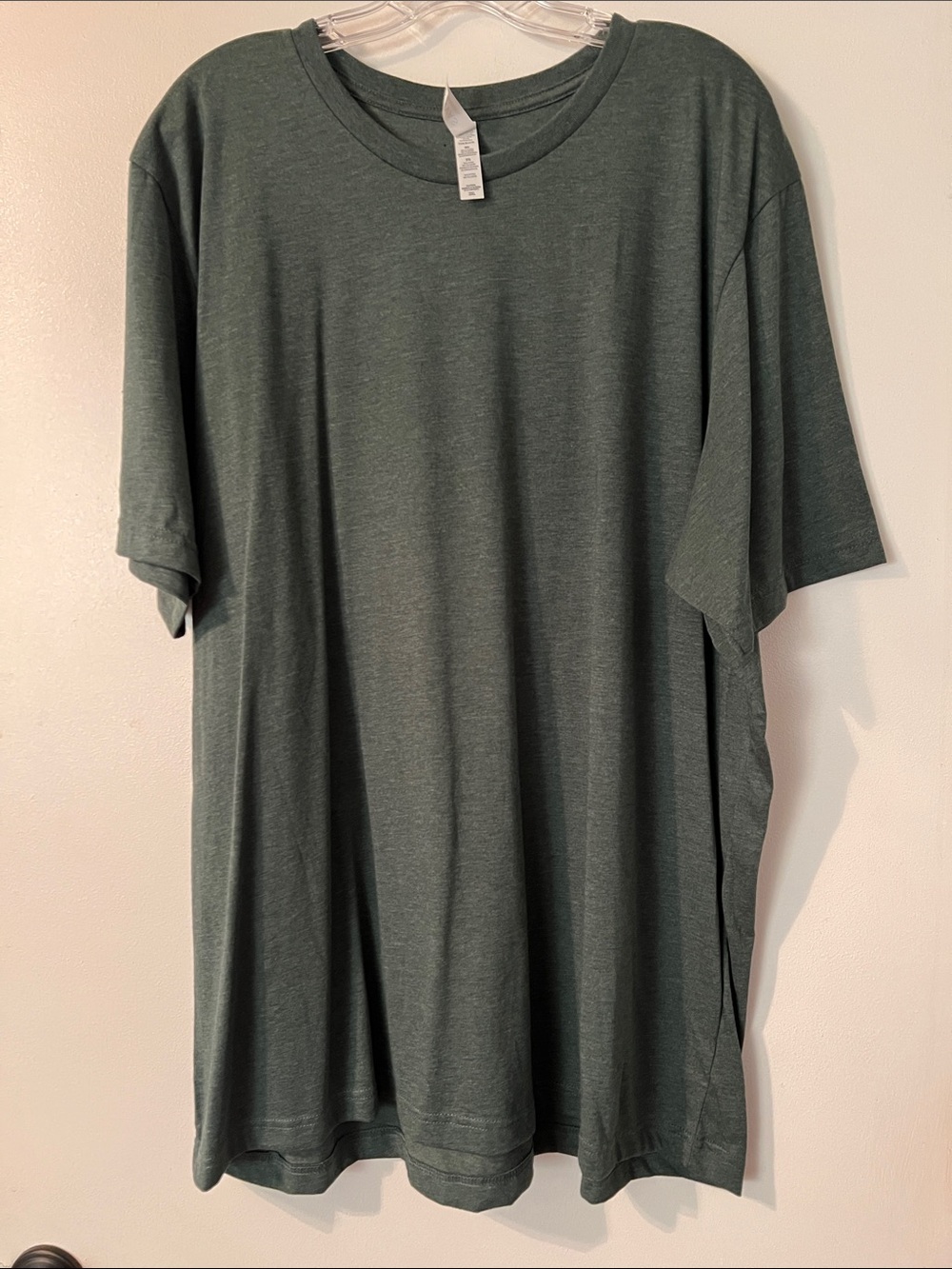 Bella Canvas Men's Short-Sleeve Crewneck T-Shirt — Heather Olive